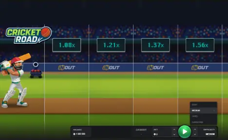 Screenshot Levels game Cricket Road