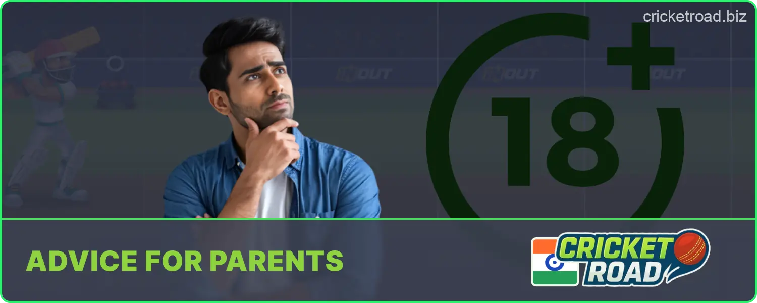 Parental guidance related to Cricket Road