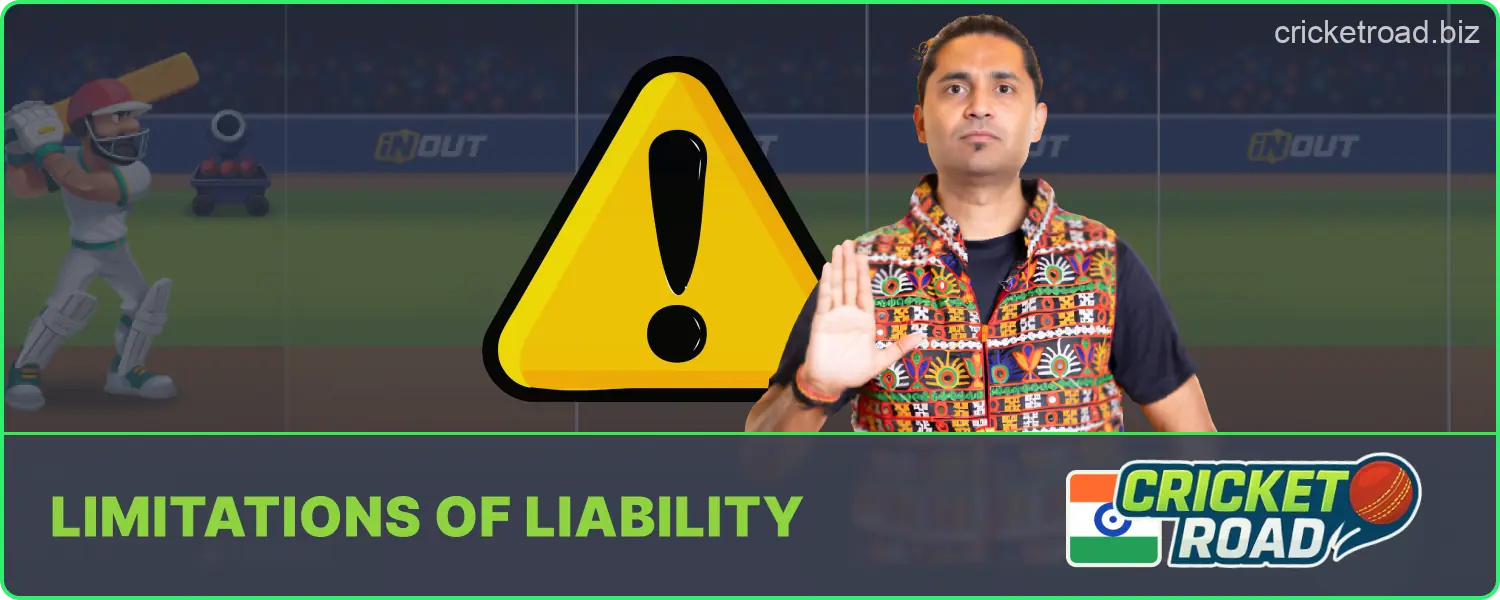 Responsibility limits associated with Cricket Road