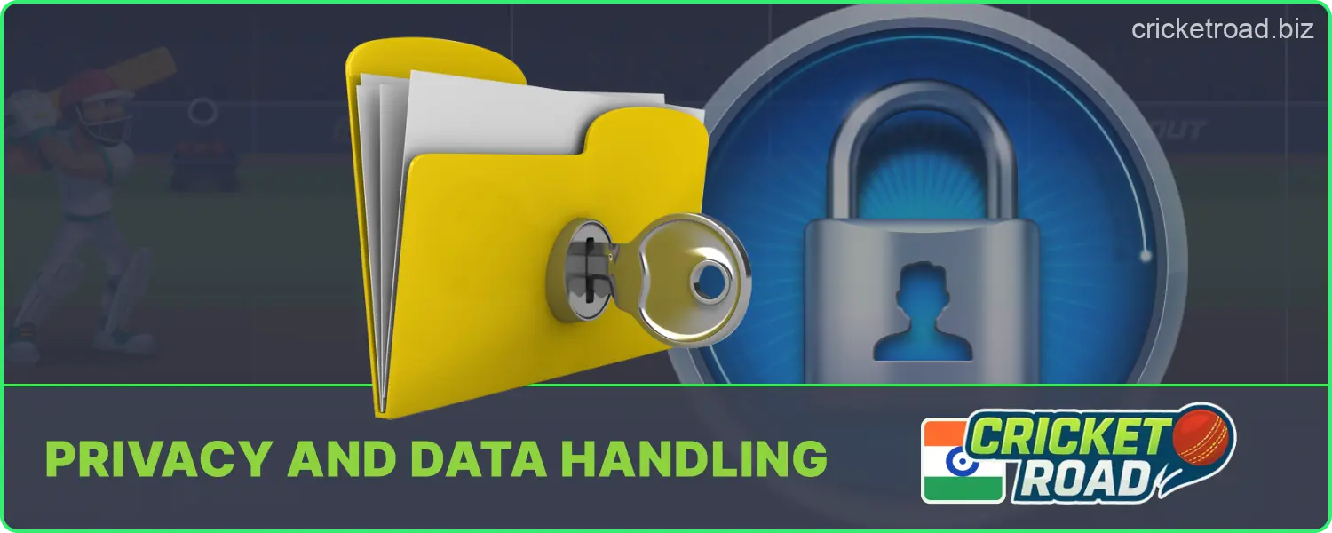 User data practices within Cricket Road