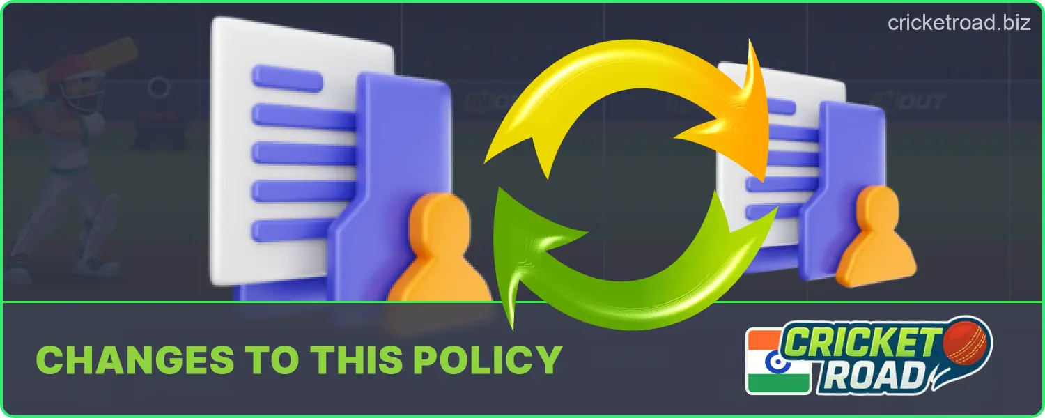 Updates to Cricket Road privacy rules